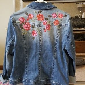 Embroidered Demin Jacket